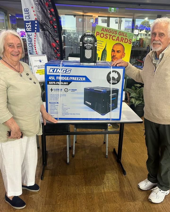 Featured image for “Father’s Day Raffle Winners: Ian and Mrs Day Score Big at Wauchope RSL!”