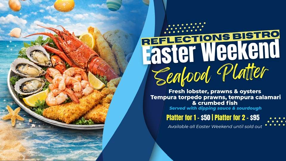 Featured image for “Seafood Platters This Easter at Wauchope RSL”