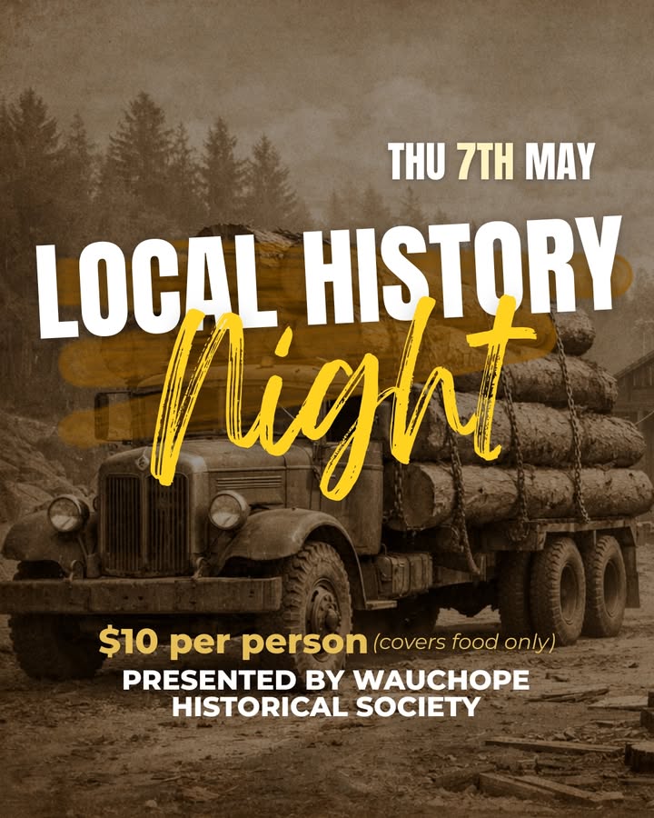Featured image for “Local History Night at Wauchope RSL – Thursday 7th May”