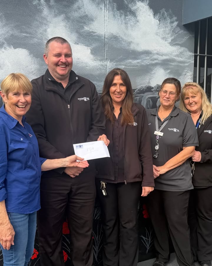 Featured image for “Wauchope RSL Staff Donate $520 to Riding for the Disabled”