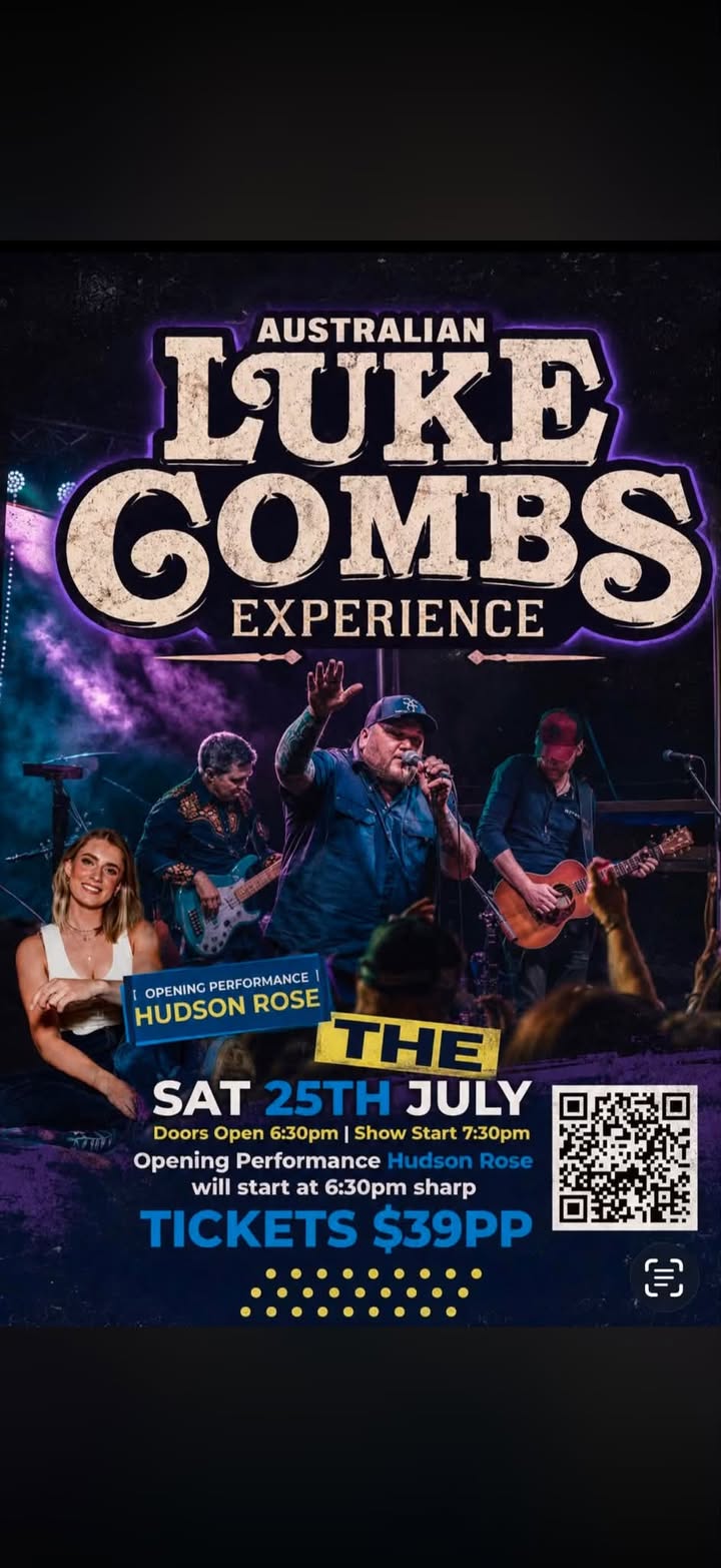 Featured image for “Luke Combs Experience Show Live at Wauchope RSL”