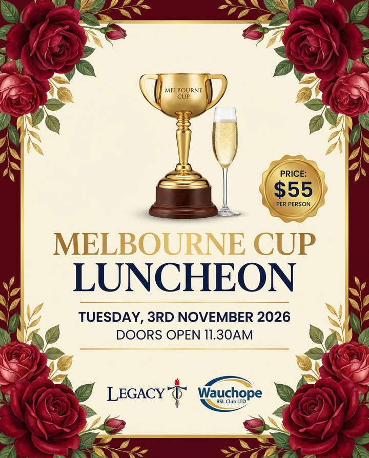 Featured image for “Melbourne Cup Luncheon at Wauchope RSL – 3 November”